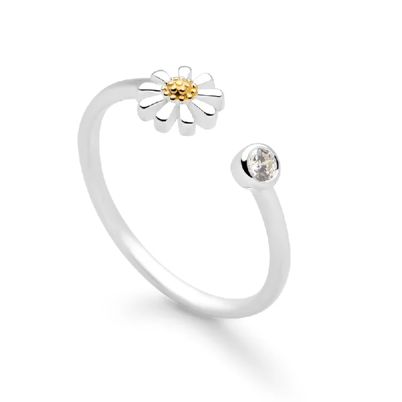 personalized engagement rings -Daisy Shine Ring