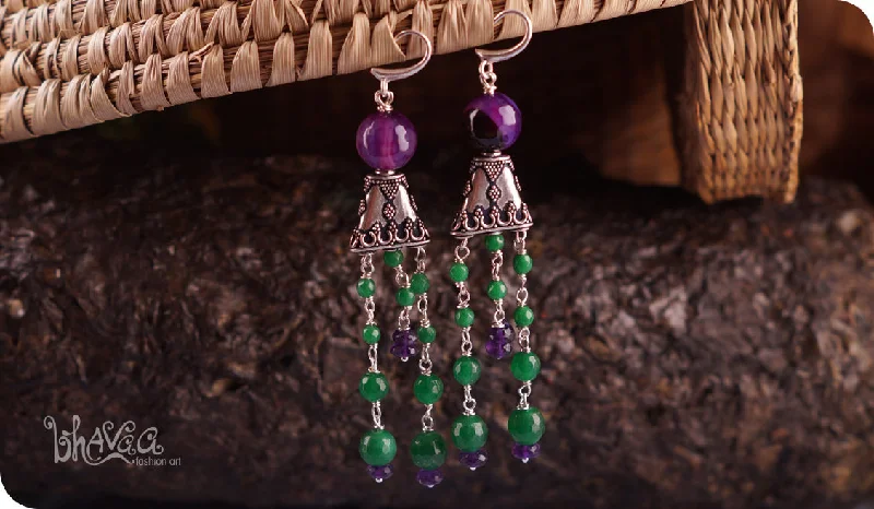 statement earrings for women -Soothing Vibrancy M1-0053