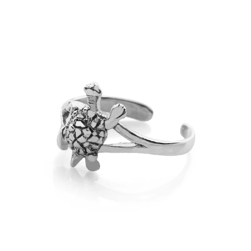 wedding rings for women -Sea Turtle Toe Ring