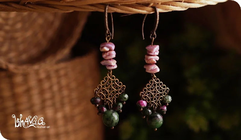 trendy earrings for women -Soothing Vibrancy M1-0067