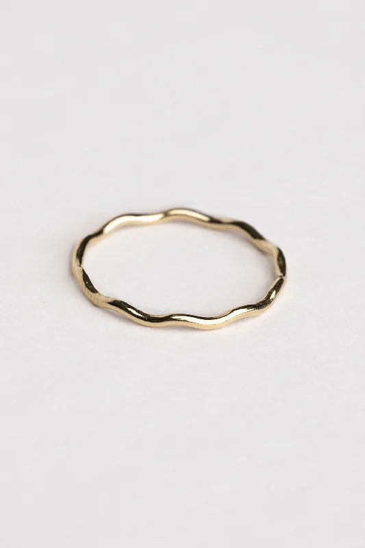 fashion rings for women -Wavey Ring