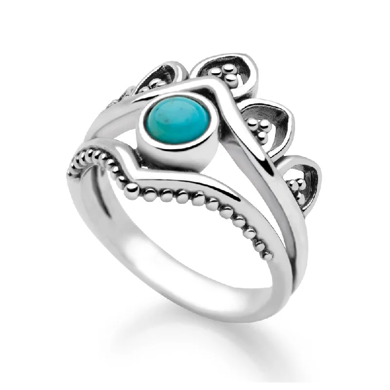 unique engagement rings -Eye of Gaia Ring