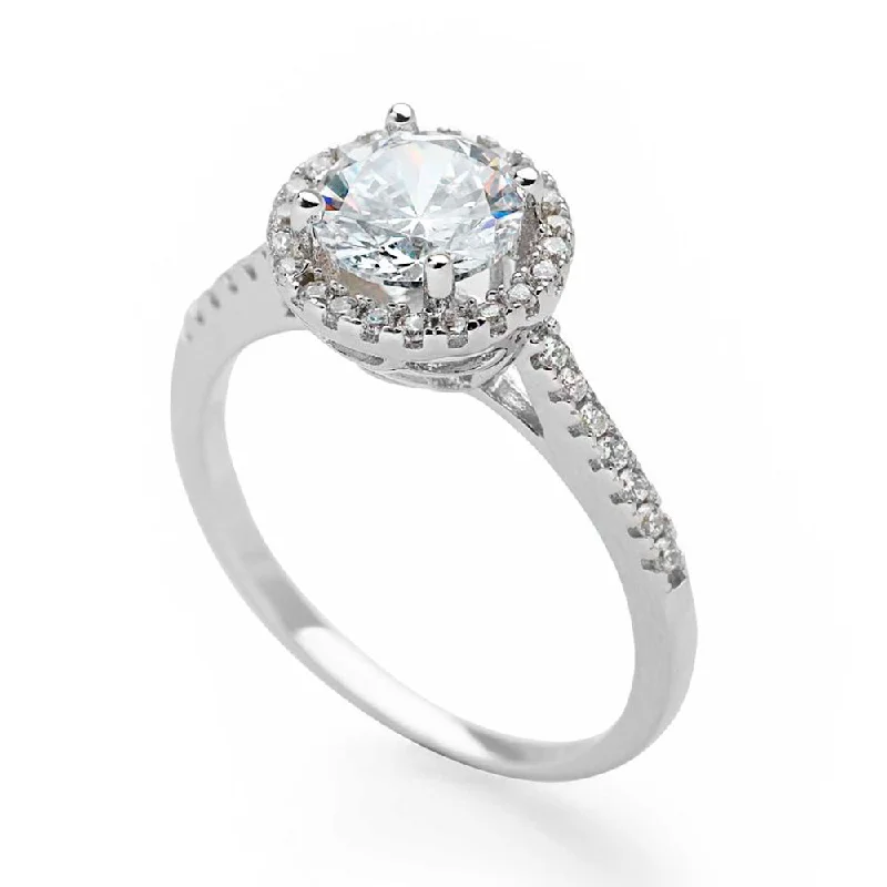 dainty rings for women -Sparkling Luster Ring