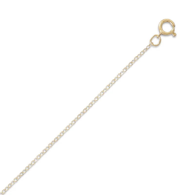 wedding necklaces for women -Cable Chain Necklace 14k Gold-filled - Made in the USA