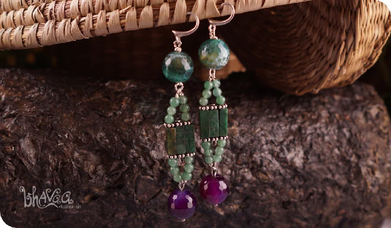 crystal earrings for women -Soothing Vibrancy M1-0057