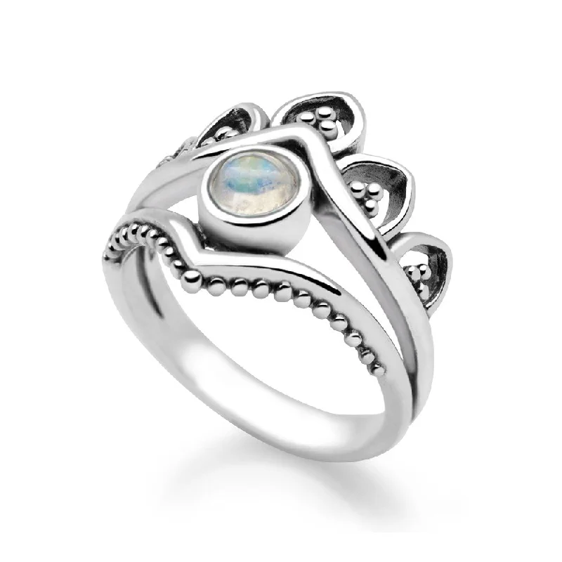 trendy engagement rings -Eye of Delphi Ring