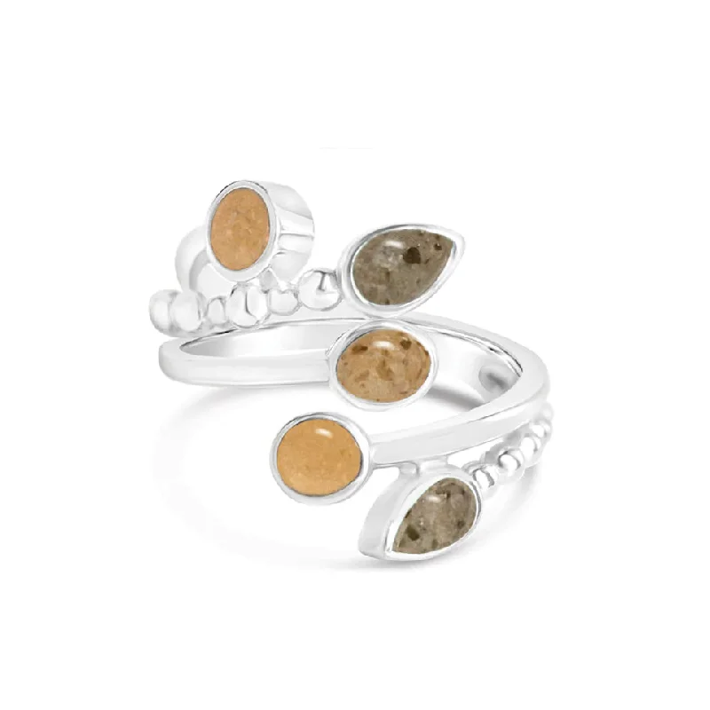 promise rings for couples -Five Element Cocktail Ring