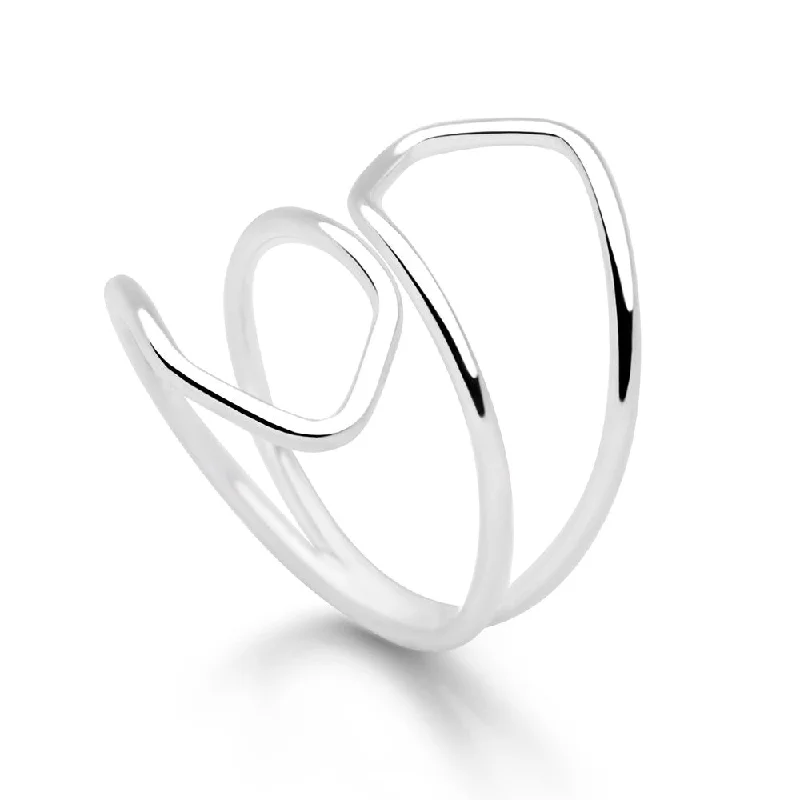 cocktail rings for women -Divine Wrap Ring