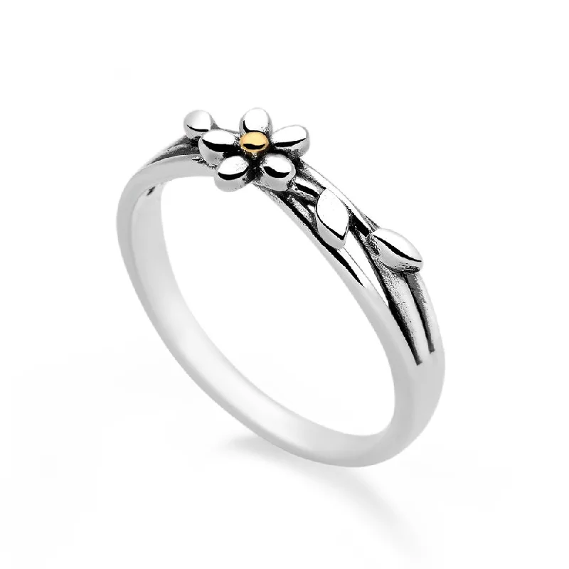 infinity rings for women -Daisy Wreath Ring