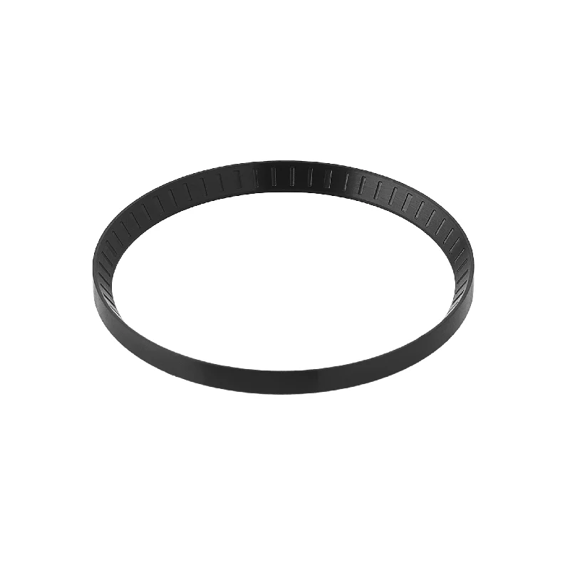 adjustable wedding rings -SKX007/SRPD Chapter Ring: Brushed Black Finish with Markers