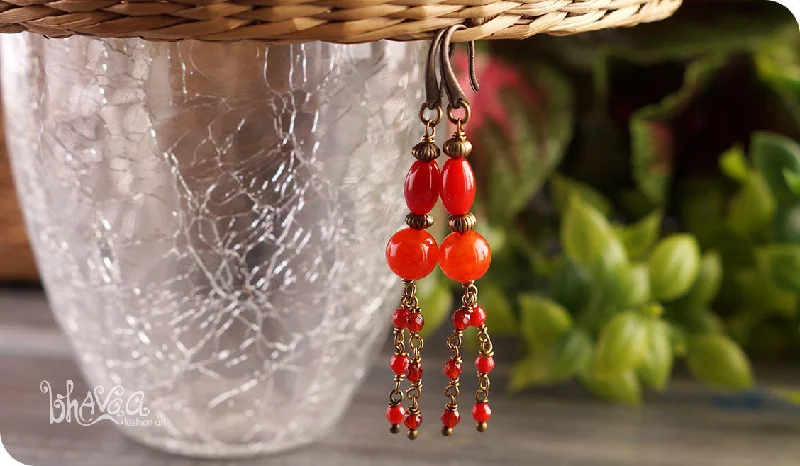 artistic earrings for women -Coy Radiance M1-0084