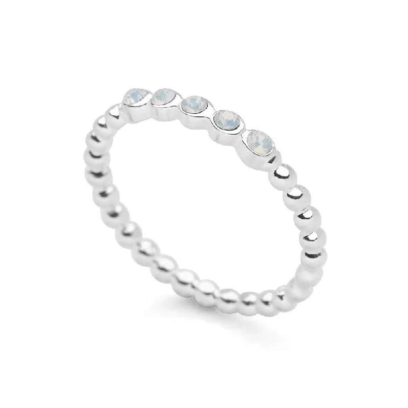 modern rings for women -Guiding Light Stack Ring