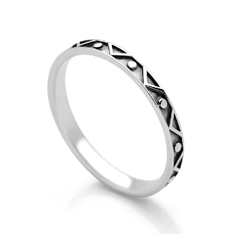 stackable rings for women -Kalahari Stack Ring