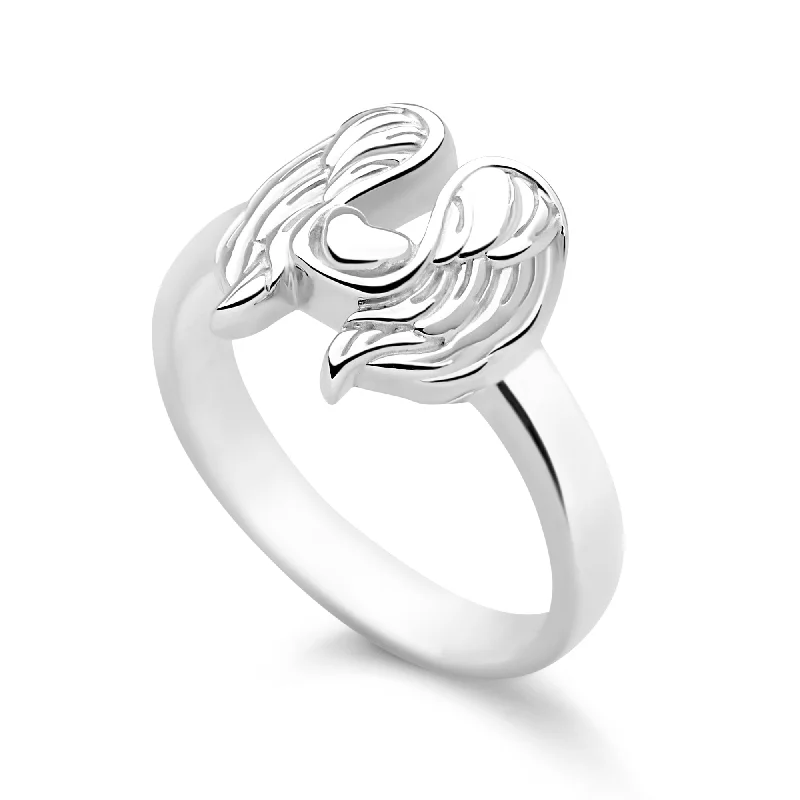 geometric rings for women -Guardian Love Ring