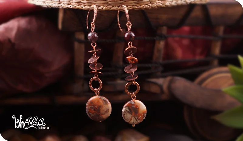 chunky earrings for women -Rustic Elegance M1-0061