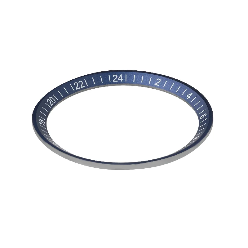 diamond wedding rings -SRPE Chapter Ring: GMT Navy Finish