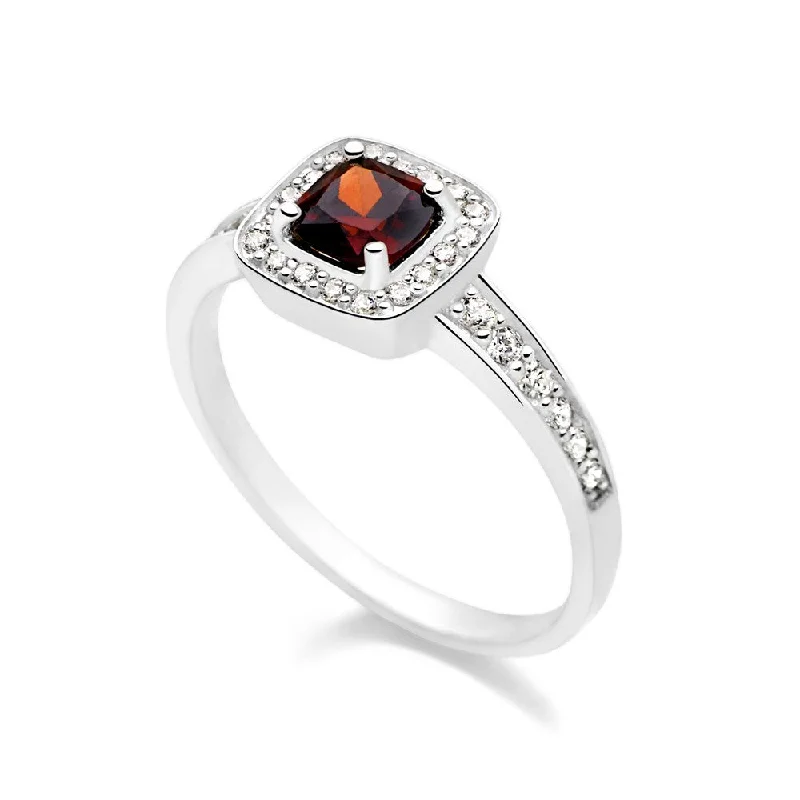 opal rings for women -Sparkling Ember Ring