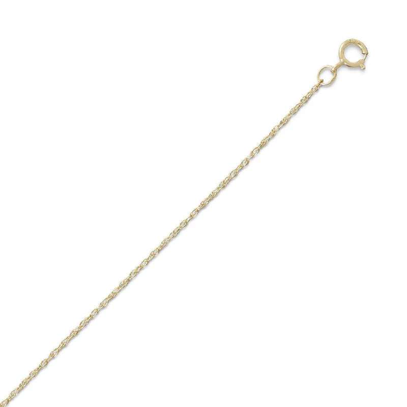 turquoise necklaces for women -14k Gold-filled Rope Chain Necklace 14-inch length