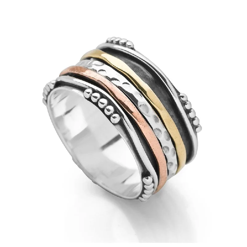 heart-shaped rings for women -Dakota Spin Ring