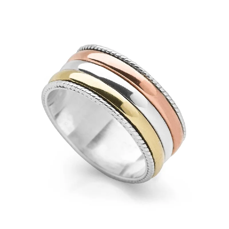 luxury engagement rings -Dusk Spin Ring