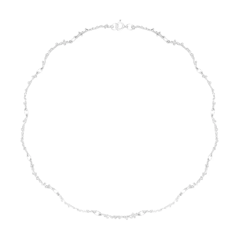 sterling silver necklaces for women -The Seirios Silver Necklace