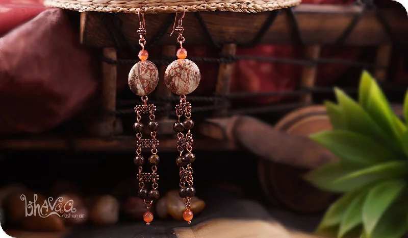 luxury earrings for women -Rustic Elegance M1-0066