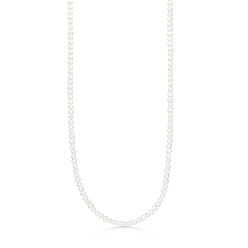 luxury necklaces for women -Esther 14K Gold Necklace w. Pearls