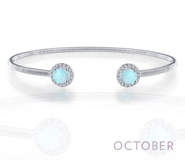 stylish bangles for women -October Birthstone Bracelet