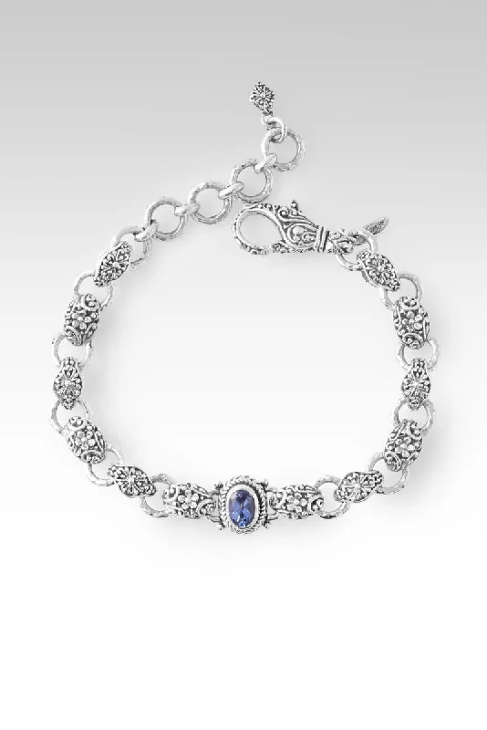 pearl bracelets for women -Ever Faithful Bracelet™ in Lavender Star™ Mystic Topaz