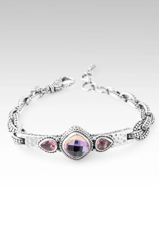 delicate bangles for women -Faithful Devotion Bracelet™ in Northern Lights Sky™ Mystic Quartz