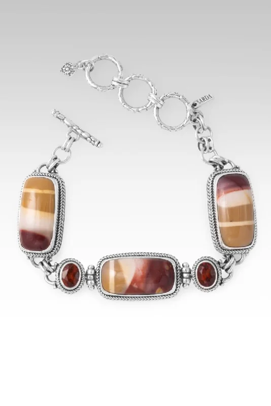 bohemian charm bracelets for women -Show Gratitude Bracelet™ in Mookaite