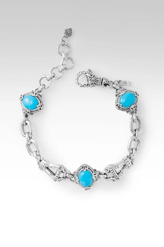 elegant bangles for women -Garden Dreams Bracelet™ in Sleeping Beauty Turquoise