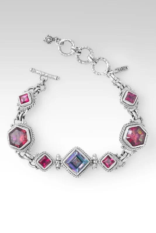 vintage bangles for women -Light in the Storm Bracelet™ in Ultra Berry™ Mystic Quartz