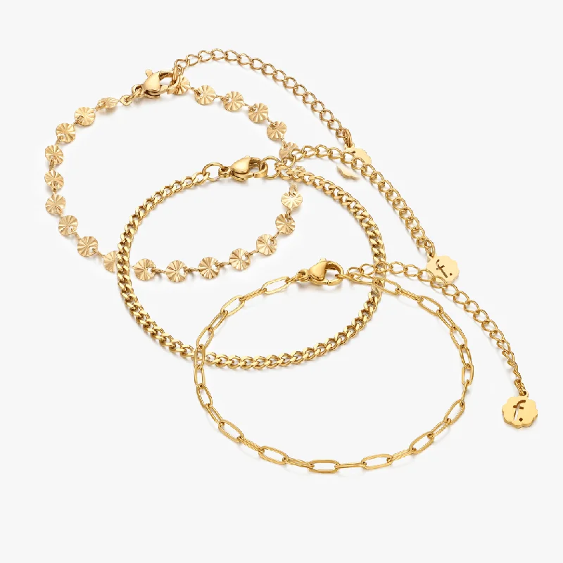 stunning bracelets for women -The Catherine Gold Bracelet Bundle