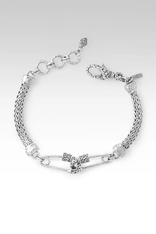 luxurious bangles for women -Linked in Unity Interchangeable Bracelet™ in Chainlink