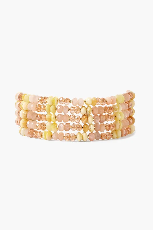 minimalist bracelets for women -Odyssey Naked Wrap Bracelet Citrine