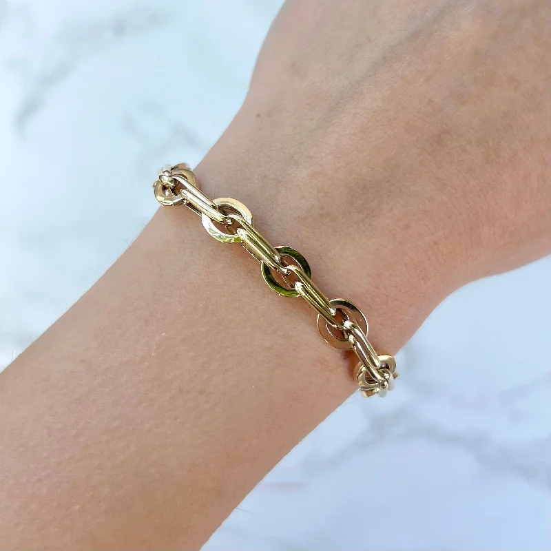 charm bangles for women -14K GOLD JORDY BRACELET