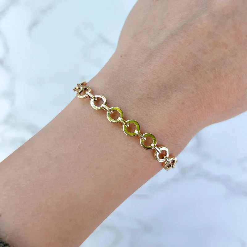 luxury tennis bracelets for women -14K GOLD LIZZIE BRACELET